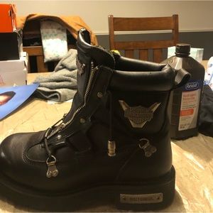 Harley Davison riding boots